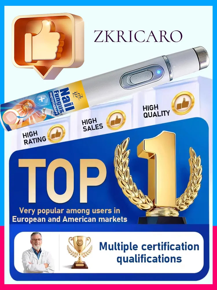 Blue Light Fungal Nail Treatment Pen
