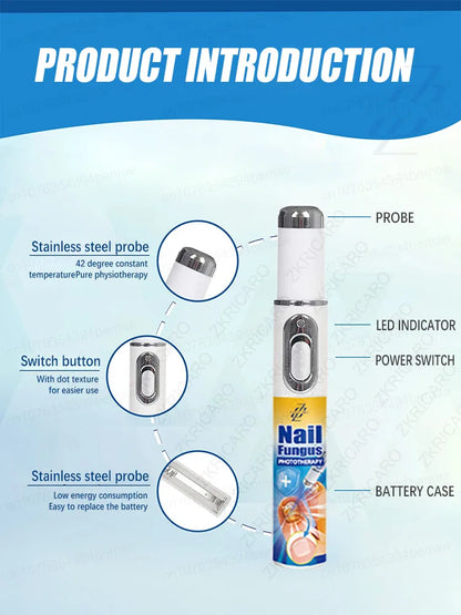 Blue Light Fungal Nail Treatment Pen