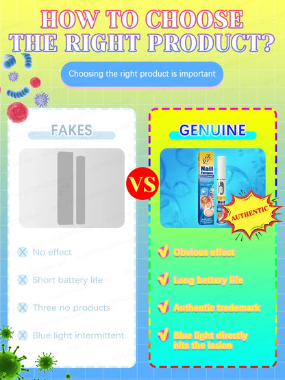 Blue Light Fungal Nail Treatment Pen